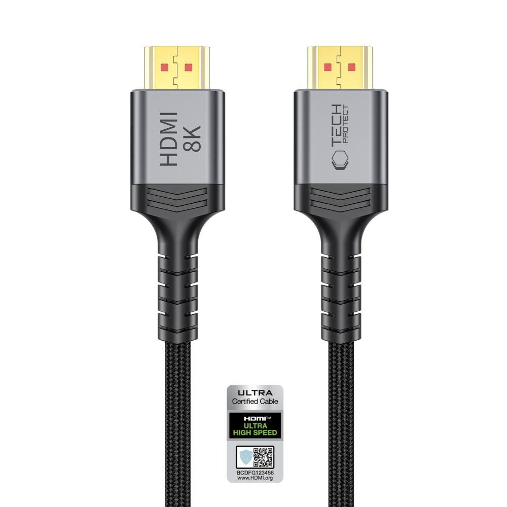Tech-Protect UltraBoost HDMI til HDMI Kabel - 2m - Svart