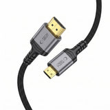 Tech-Protect UltraBoost Mini HDMI til HDMI Kabel - 2m - Svart