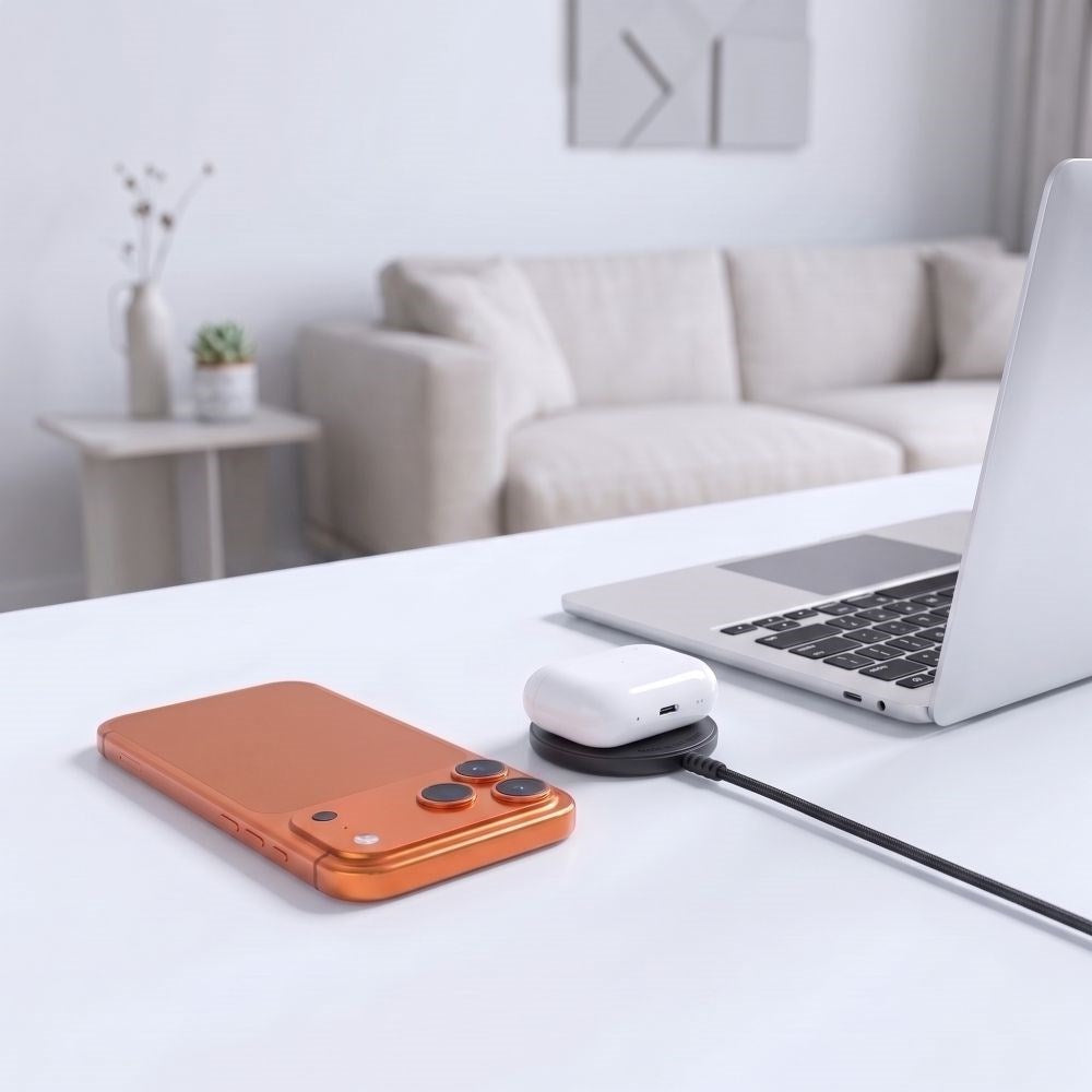Trådløs MagSafe Lader Tech-Protect A54 25 W - Svart