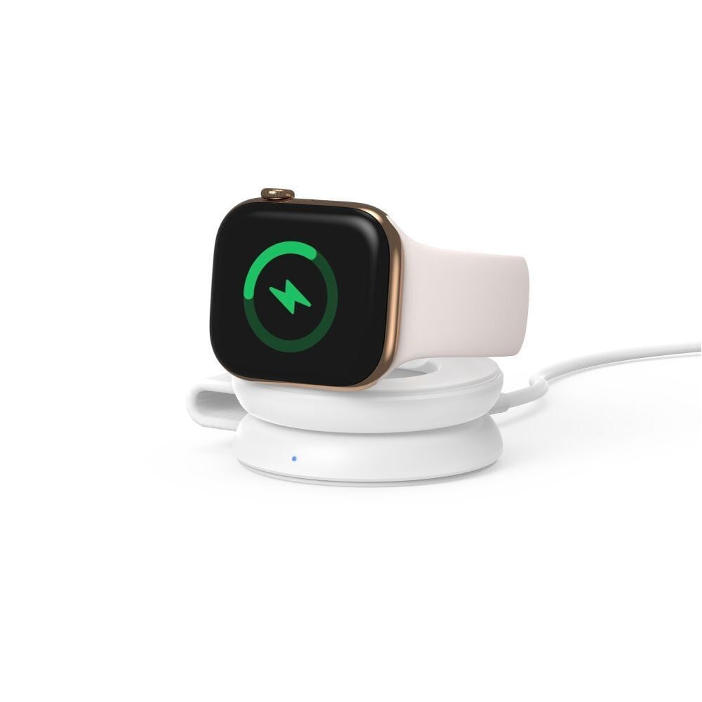 Trådløs 2-i-1 MagSafe Lader Tech-Protect A55 25 W - Hvit