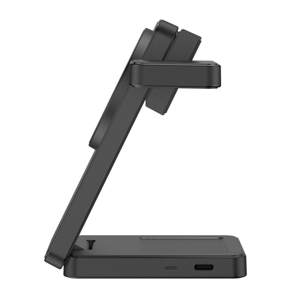 Trådløs 3-i-1 MagSafe Lader Tech-Protect A56 25 W - Svart