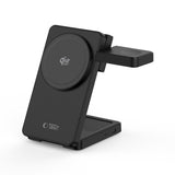 Trådløs 3-i-1 MagSafe Lader Tech-Protect A56 25 W - Svart