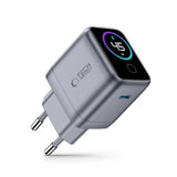 Vegglader 45 W med USB-C Tech-Protect PowerVision NC45W-GaN - Grå