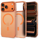 iPhone 18 Pro / 17 Pro Tech-Protect MagZero Deksel - MagSafe Kompatibel - Matte Cosmic Orange