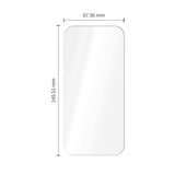 iPhone 18 Pro Tech-Protect Easy Set+ 3-i-1 Beskyttelsessett med Herdet Skjermbeskyttelsesglass og Kameralinsbeskyttelsesglass - Gjennomsiktig
