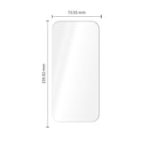 iPhone 18 Pro Max Tech-Protect Easy Set+ 3-i-1 Beskyttelsessett med Herdet Skjermbeskyttelsesglass og Kameralinsbeskyttelsesglass - Gjennomsiktig
