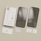 iPhone 18 Pro Tech-Protect Herdet Skjermbeskyttelsesglass - Privacy Funksjon - 2 Stk. - Gjennomsiktig