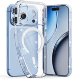 iPhone 18 Pro Max / 17 Pro Max Tech-Protect FlexAir Deksel - MagSafe Kompatibel - Gjennomsiktig / Glitter