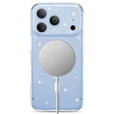 iPhone 18 Pro Max / 17 Pro Max Tech-Protect FlexAir Deksel - MagSafe Kompatibel - Gjennomsiktig / Glitter
