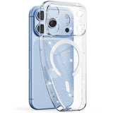 iPhone 18 Pro Max / 17 Pro Max Tech-Protect FlexAir Deksel - MagSafe Kompatibel - Gjennomsiktig / Glitter