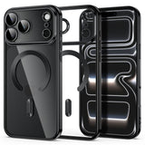iPhone 18 Pro / 17 Pro Tech-Protect MagFlex Deksel - MagSafe Kompatibel - Svart / Gjennomsiktig