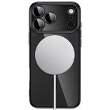 iPhone 18 Pro / 17 Pro Tech-Protect MagFlex Deksel - MagSafe Kompatibel - Svart / Gjennomsiktig