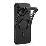iPhone 18 Pro Max / 17 Pro Max Tech-Protect MagFlex Deksel - MagSafe Kompatibel - Svart / Gjennomsiktig