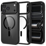 iPhone 18 Pro / 17 Pro Tech-Protect MagMat Deksel - MagSafe Kompatibel - Gjennomsiktig / Svart