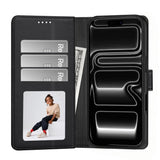 iPhone 18 Pro / 17 Pro Tech-Protect Wallet Flip Deksel - MagSafe Kompatibel - Svart