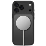 iPhone 18 Pro / 17 Pro Tech-Protect MagPeak Deksel - MagSafe Kompatibel - Matt Svart