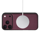 iPhone 18 Pro Max / 17 Pro Max Tech-Protect Wallet Flip Deksel - MagSafe Kompatibel - Rød