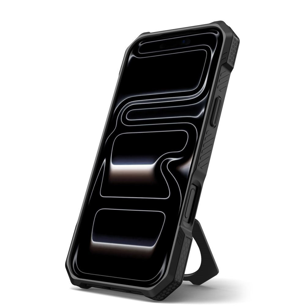 iPhone 18 Pro / 17 Pro Tech-Protect MagForce Deksel med Stativfunksjon - MagSafe Kompatibel - Svart