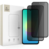 Samsung Galaxy A27 Tech-Protect Glass Spy+ Skjermbeskyttelsesglass - Privacy Funksjon - 2 stk. - Gjennomsiktig