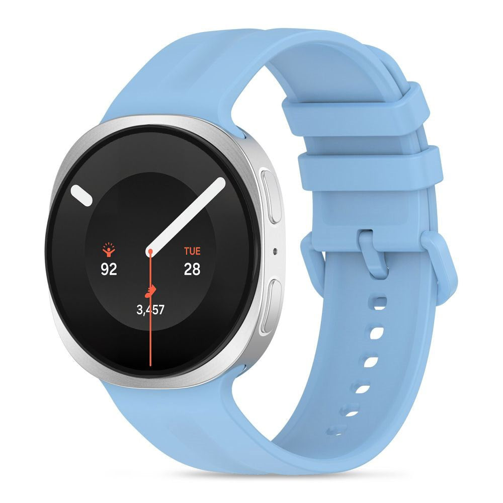Samsung Galaxy Watch 8 / 9 / Classic (40 / 44 / 46mm) Tech-Protect Silicone Evo Klokkereim - Lyseblå