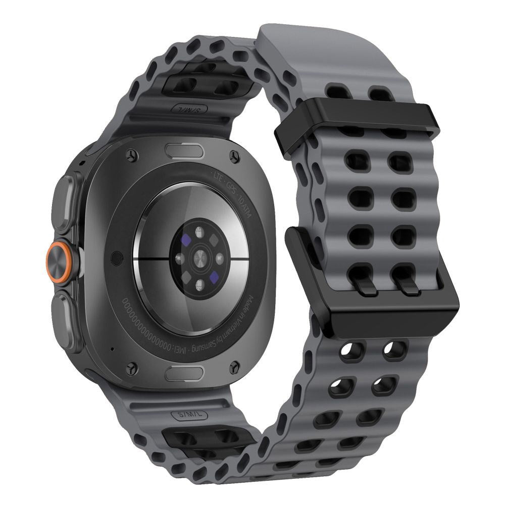 Samsung Galaxy Watch Ultra 2 / Ultra (47mm) Tech-Protect IconBand Pro Klokkereim - Grå / Svart