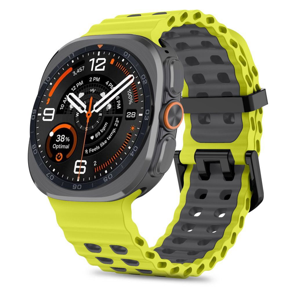 Samsung Galaxy Watch Ultra 2 / Ultra (47mm) Tech-Protect IconBand Pro Klokkereim - Gul / Svart