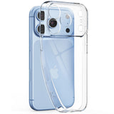iPhone 18 Pro Max / 17 Pro Max Tech-Protect FlexAir Deksel med 2 Stk. Skjermbeskyttelse - MagSafe Kompatibel - Gjennomsiktig