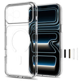 iPhone 18 Pro / 17 Pro Tech-Protect FlexAir Hybrid CC Deksel - MagSafe Kompatibel - Gjennomsiktig
