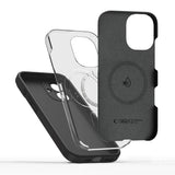 iPhone 17 Tech-Protect Silicone Deksel - MagSafe Kompatibel - Svart