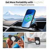 iPhone 17 Tech-Protect Silicone Deksel - MagSafe Kompatibel - Svart