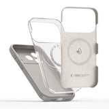 iPhone 17 Pro Tech-Protect Silicone Deksel - MagSafe Kompatibel - Grå