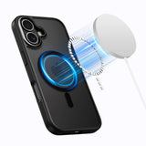 iPhone 17 Tech-Protect MagEdge Hybrid Deksel - MagSafe Kompatibel - Matt Svart