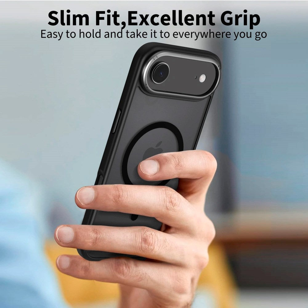 iPhone Air Tech-Protect MagEdge Hybrid Deksel - MagSafe Kompatibel - Matt Svart