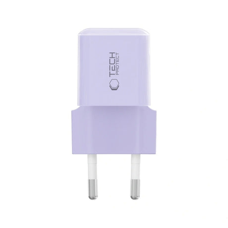 Tech-Protect NCM25 Vegglader med 25W - 1 x USB-C - Lilla