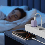 Tech-Protect NCM25 Vegglader med 25W - 1 x USB-C - Lilla