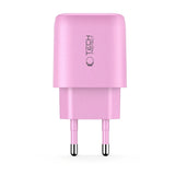 Tech-Protect NCA20 Vegglader med 20W - 1 x USB-A & 1 x USB-C - Rosa