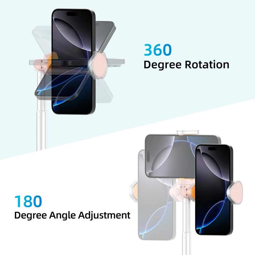 Tech-Protect Bluetooth Selfie Stick Tripod - Rosa