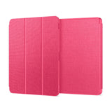 iPad 11" (2025) / 10.9" (2024 / 2022) Tech-Protect Canvas Flip Deksel m. Penn Holder - Rosa