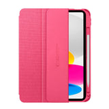 iPad 11" (2025) / 10.9" (2024 / 2022) Tech-Protect Canvas Flip Deksel m. Penn Holder - Rosa