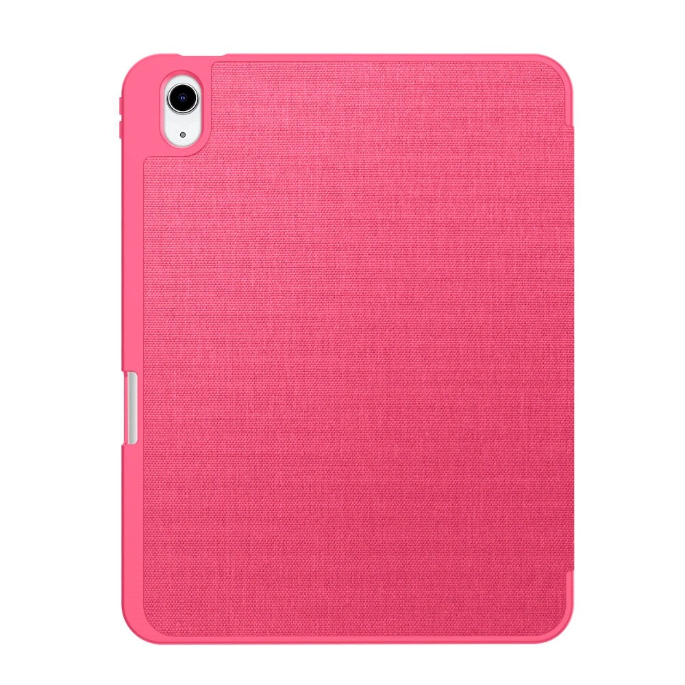 iPad 11" (2025) / 10.9" (2024 / 2022) Tech-Protect Canvas Flip Deksel m. Penn Holder - Rosa