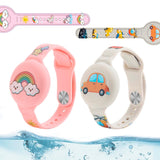 Tech-Protect AirTag Armbånd til Barn - 2 stk - Flerfarget