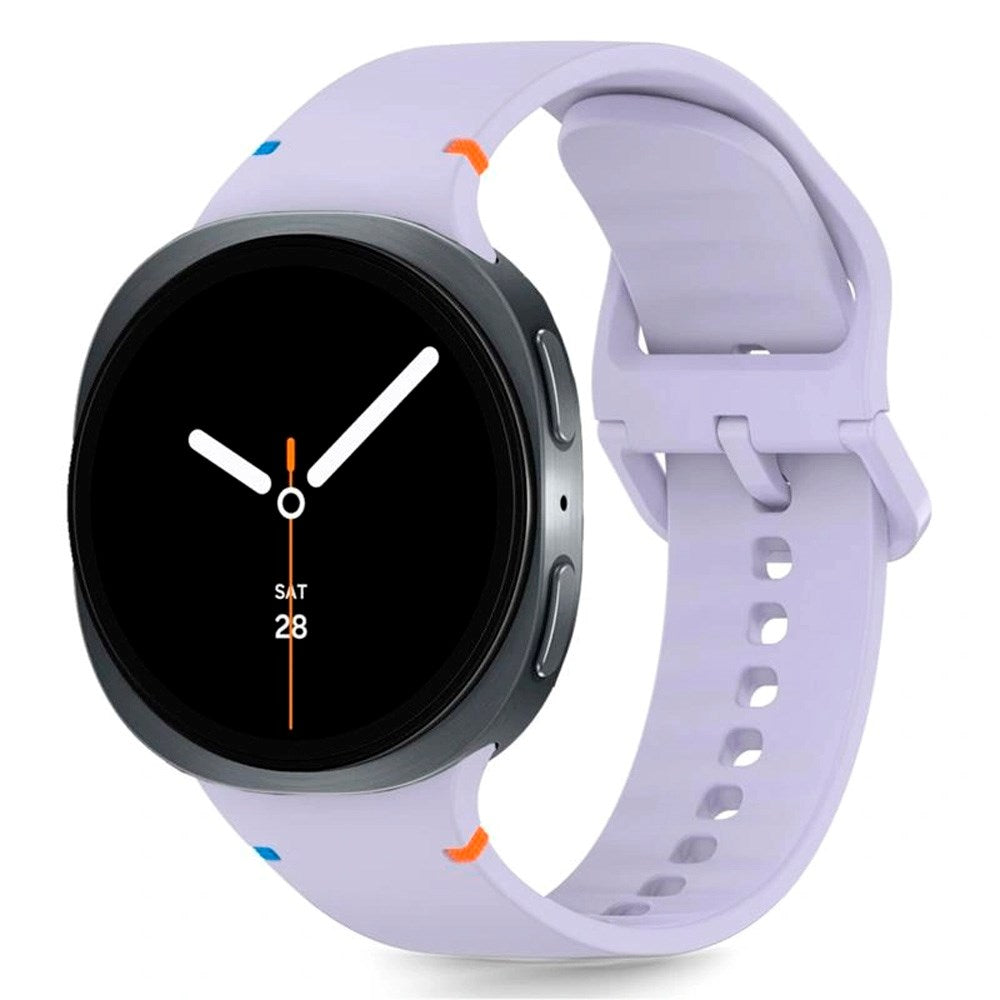 Samsung Galaxy Watch 8 / 8 Classic (40 / 44 / 46mm) Tech-Protect Silikon Rem - Elegant Purple