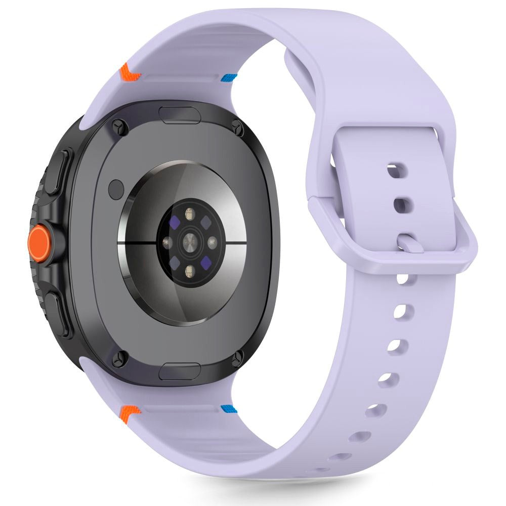 Samsung Galaxy Watch 8 / 8 Classic (40 / 44 / 46mm) Tech-Protect Silikon Rem - Elegant Purple