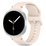 Samsung Galaxy Watch 8 / 8 Classic (40 / 44 / 46mm) Tech-Protect Silikon Rem - Starlight