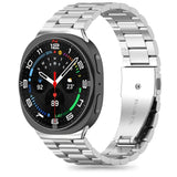 Tech-Protect Samsung Galaxy Watch 8 / 8 Classic (40 / 44 / 46 mm) Rustfritt Stålrem - Sølv