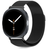 Tech-Protect Samsung Galaxy Watch 8 / 8 Classic (40 / 44 / 46mm) Milanse Rustfritt Stålrem - Sort