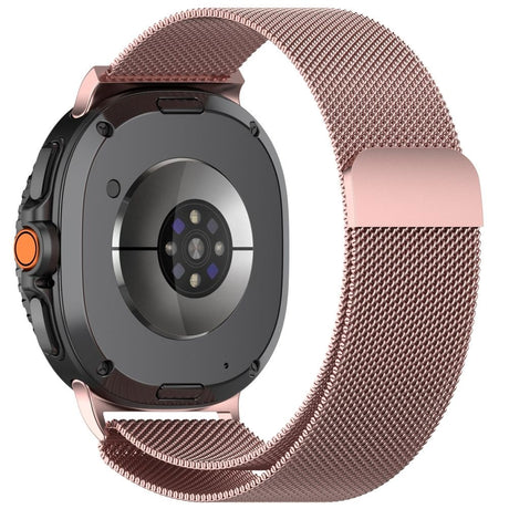 Tech-Protect Samsung Galaxy Watch 8 / 8 Classic (40 / 44 / 46mm) Milanse Rustfritt Stålrem - Rose Gold