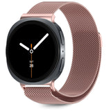 Tech-Protect Samsung Galaxy Watch 8 / 8 Classic (40 / 44 / 46mm) Milanse Rustfritt Stålrem - Rose Gold