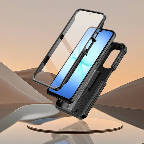 Samsung Galaxy A17 (5G) Tech-Protect Kevlar Cam+ Deksel med Skjermbeskytter - Svart