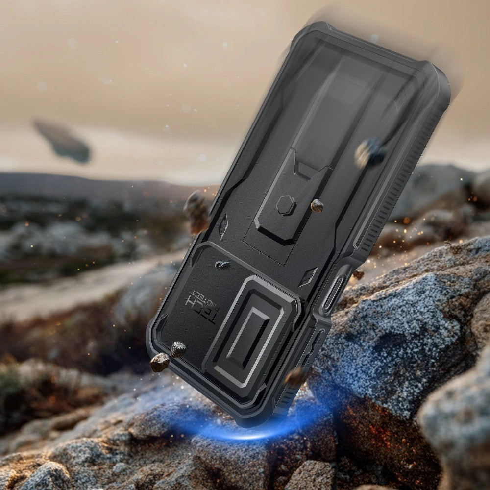 Samsung Galaxy A17 (5G) Tech-Protect Kevlar Cam+ Deksel med Skjermbeskytter - Svart